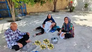 How I cooked a strange soup with my grandmother's recipe.  Daily life in the village