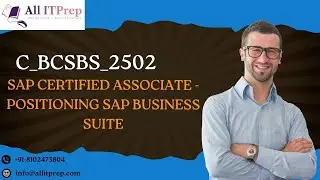 C_BCSBS_2502 Sample Questions & Answers | SAP Business Suite Positioning Explained