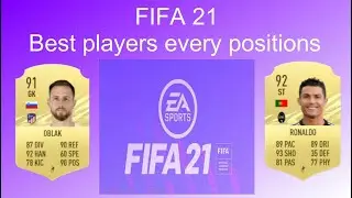 FIFA 21 : BEST players for any positions. From OBLAK to RONALDO