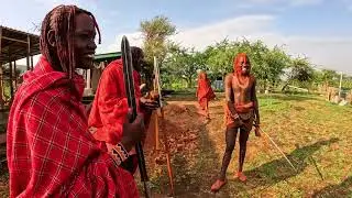 Foreign Visitors Experience Maasai Culture for the First Time@iammarwa @BIPhakathi 