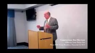 Hutto Economic Development Corporation November 2012 Power Breakfast: Commissioner Ron Morrison