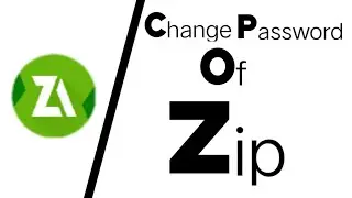 How to change password of any zip fill | PixelKing Gaming.