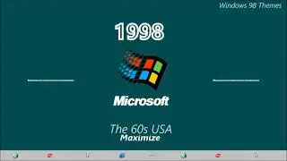 Windows 98 Themes The 60's USA Maximize