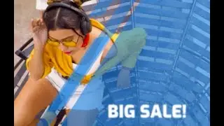 Sale Slideshow Video Maker for Instagram Ad Videos for a Clothing Brand