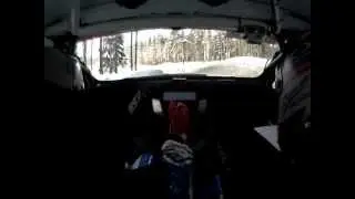 Toffe Dahlstr&ouml;m & Peter Flythstr&ouml;m SM-It&auml;ralli 2013 Joensuu