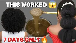 I Tried This Ancient Herbal Hair Mask&hellip; My Hair Grew INSANE in Just 7 Days! 😱