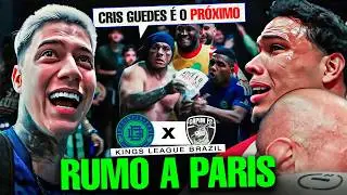 DESIMPEDIDOS EM PARIS! BASTIDORES DA VITÓRIA ÉPICA E EMOCIONANTE PARA O MUNDIAL DA KINGS LEAGUE 🔥