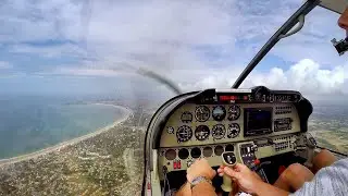Landing La Baule-Escoublac (LFRE) - Robin DR401