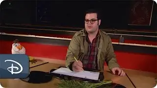 Voice of Olaf - Josh Gad - Learns How-To Draw Olaf | Disney's Frozen