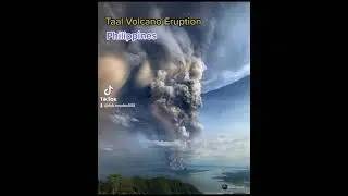 Taal Volcano Eruption