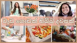BUSY DAY IN THE LIFE AS A SRI LANKAN MOM | GROCERY SHOPPING + HAUL | MEAL PREP