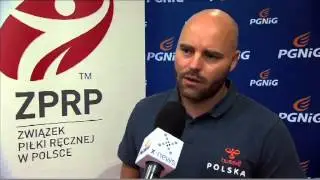 Kim Rasmussen przed meczem z Węgierkami