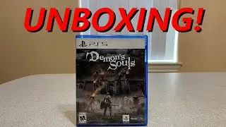 Demon&rsquo;s souls unboxing!