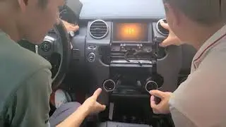 Euronavigate installation guide  AC panel upgrade climate control panel for Land rover Discovery LR4