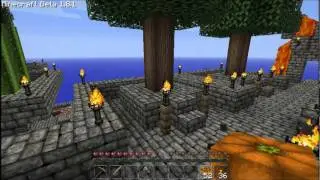 Let's Play Minecraft! Sky Blocks Survival-Part 9 (Halloween Special!)