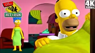 Los Simpsons Hit & Run Espa&ntilde;ol | Parte 1 | Nivel 1 | Homer | Todas las misiones [4K60FPS] PC/PS2