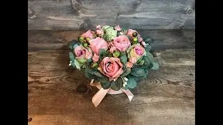 DZIEŃ MATKI...JAK ZROBIĆ FLOWER BOX Z KWIATÓW SZTUCZNYCH :)