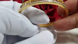 Elegant Natural Ruby & Sapphire Gold – Dropped in Diamonds