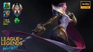 top 1 fiora vs Warwick and top 2 Evelynn Full Ranked QHD Challenger Gameplay