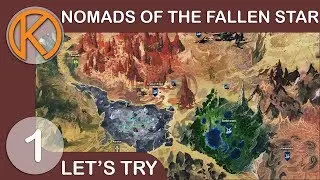 Nomads Of The Fallen Star | ROAMING THE WASTES - Ep. 1 | Let's Play Nomads Of The Fallen Star