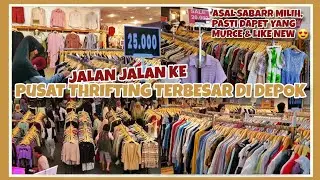 JALAN JALAN KE PUSAT THRIFTING BAJU TERBESAR DI DEPOK || DEPOK TOWN SQUARE (DETOS) 2026 ✨️