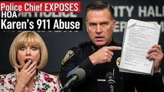 Police Chief EXPOSES HOA Karen's 911 Abuse