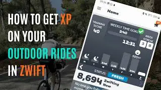 How to Get XP From Outdoor Rides in Zwift