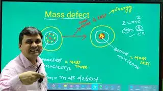 Mass defect v/s Binding energy, Packing Fraction NEET, IIT -JEE mains and advanced,Cuet and xii boad