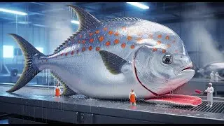 Inside the Rare Opah Factory &mdash; How a Deep-Sea Fish Becomes Blood-Red Steaks