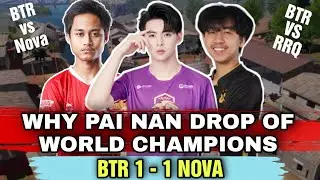 Why Painan Drop of World Champions🔥| Nova vs BTR Painan 4v4 Drop Clash | Painan Drop Analysis🔴