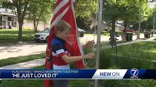 Flag Interest Brings neighbors together