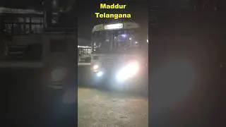 Maddur Telangana TGSRTC Bus