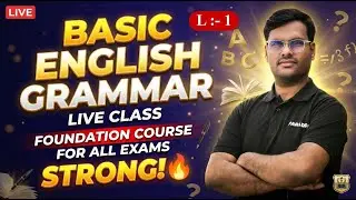 L :- 1 | Basic English Grammar Full Course in Hindi | English for Beginners | By Naween Sir