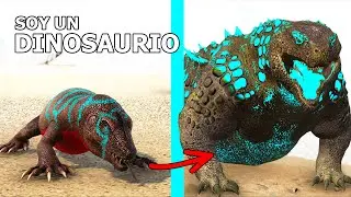 LA HISTORIA DEL PEQUEÑO DINOSAURIO GODZILLA LAGARTO DOUG! Kaiju Ghidorah ataca ARK Soy un Dinosaurio