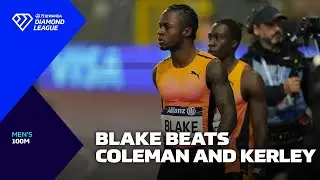 Ackeem Blake beats Coleman and Kerley in 100m final - Wanda Diamond League 2024