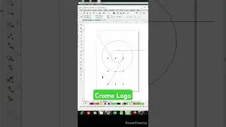 Google Crome Logo | Coreldraw Designing #bharti_computer_classes #logo #logodesign #shorts #viral