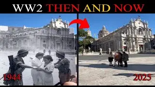 🌟▶ World War II Photos : THEN and NOW &mdash; The Same Places, 80 Years Later!