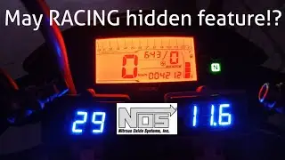 Instrument panel features of my Suzuki Raider 150 FI