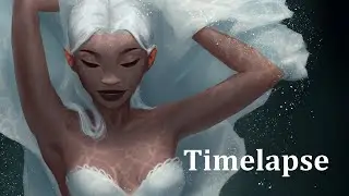 Timelapse - White Dress - ArtRage 5