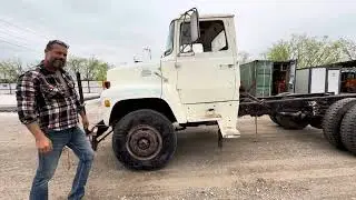 1982 L 8000 10.4L caterpillar 3208 diesel, engine, automatic transmission