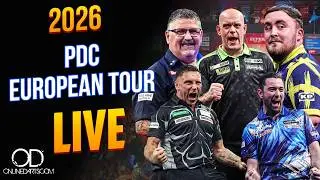 2026 PDC European Tour | Poland Darts Open ET 1 Session 3 The Euro Tour is back