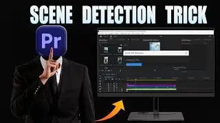 HOW TO USE SCENE EDIT DETECTION IN PREMIERE PRO