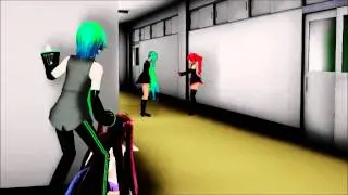 【MMD HD】 Mikuo Pranks Teto!
