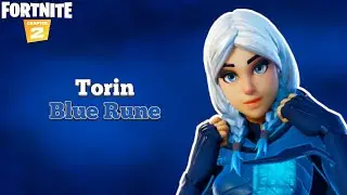 *NEW* TORIN BLUE RUNE STYLE SKIN GAMEPLAY - FORTNITE SIDEWAYFARER SET
