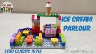 Lego Classic 10715 Ice Cream Parlour Building Instructions