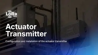 Installation of the TX IO 600-040 actuator transmitter