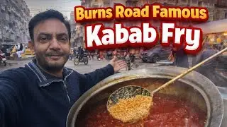 Explore Karachi Famous Burns Road Food Street | Best Kabab Fry | Walking Video @pakamazingplus 
