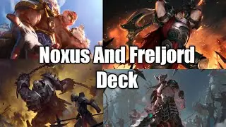 LoR Noxus and Freljord Deck | First Video on Playing LoR