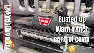 How to replace your Warn winch control cover