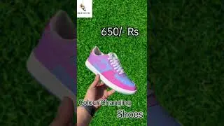 Colour Changing Shoes In Sun || DM me For Order or Price || Insta Id given in